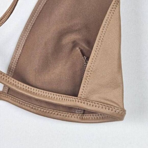 SKIMS WET JERSEY TRIANGLE BRALETTE NWT - Picture 5 of 9